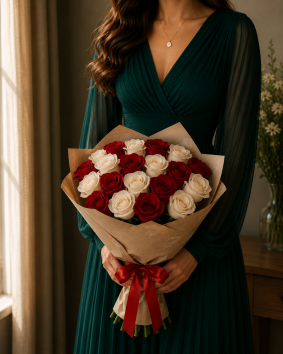 Buquê de 19 Rosas
